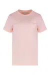 Pinko Start Cotton Crew-neck T-shirt