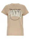 Pinko "launch" Crew Neck Graphic Print T-shirt