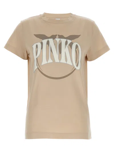 Pinko Beige Start T-shirt