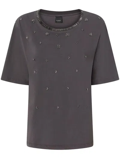 Pinko Storni T-shirt In Grey