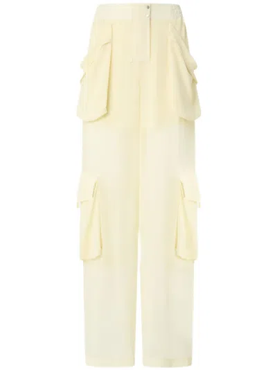 PINKO STRAIGHT CARGO PANTS