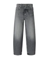Pinko Estelle Egg Belt Loops Trousers In Gray