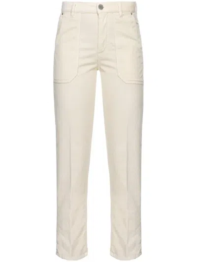 PINKO PINKO STRAIGHT-LEG CORDUROY TROUSERS