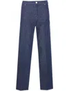 Pinko Straight-leg Jeans In Blue