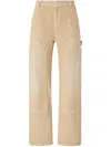 Pinko Straight-leg Jeans In Neutrals