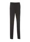 Pinko Straight-leg Slim-fit Trousers In Black