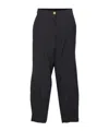 Pinko Regular Fit Trousers With Pockets And Loops In Black