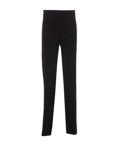 Pinko Straight-leg Trousers In Black
