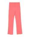 Pinko Straight-leg Trousers In Pink