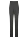 Pinko Straight Leg Trousers With Tailored Fit In Black