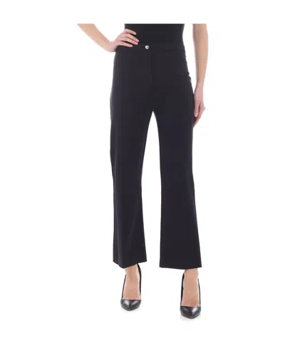 Pinko Straight Slacks In Black