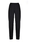 Pinko Straight Sweatpants In Black