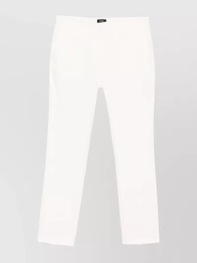 Pinko Straight Trousers Featuring Pockets In White