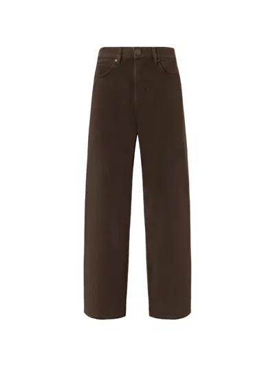 Pinko Straight-leg Jeans In Brown