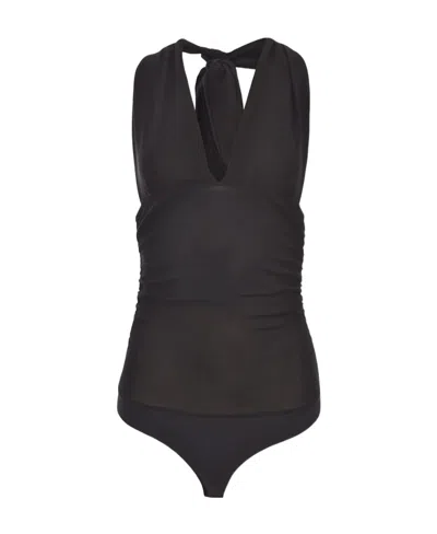 PINKO BELTED SLEEVELESS ONE-PIECE