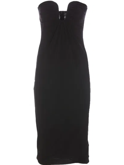 PINKO STRAPLESS DRESS