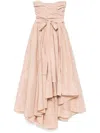 Pinko Robe De Cérémonie En Taffetas À Encolure Caur