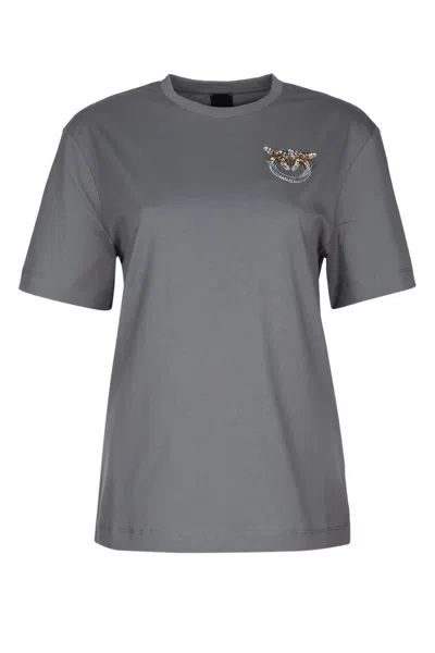 Pinko Strepitoso T-shirt Jersey In Gray