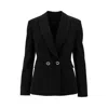 Pinko Metal-buttons Cady Blazer In Black