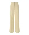 Pinko Wide-leg Trousers With Tailored Silhouette And High Waist