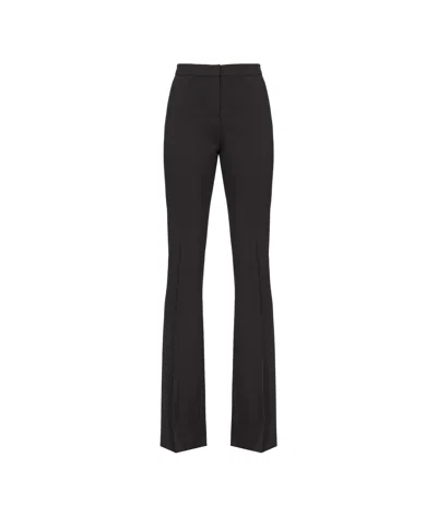 Pinko Stretch Slim-fit Pants In Black