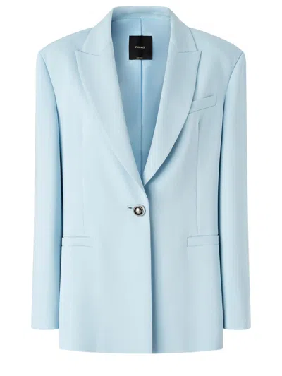 PINKO PINKO STRETCH VISCOSE SINGLE-BREASTED JACKET