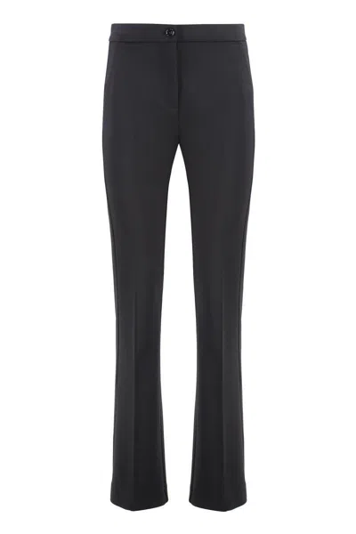 PINKO PINKO STRETCH VISCOSE TROUSERS