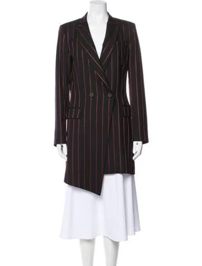Pre-owned Pinko Striped Blazer In Multi