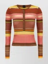 Pinko Striped Sweater Sweaters And Cardigans Multicolor
