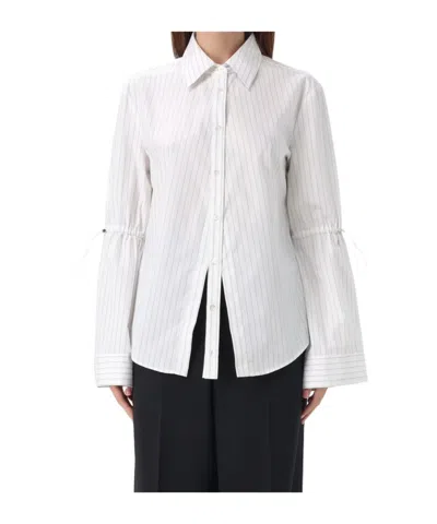 Pinko Striped Shirt In White