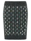 Pinko Strong Enough Skirt Muline And Fw25 In Multi