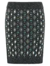 Pinko Strong Enough Skirt Muline And Fw25 In Multi