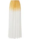 Pinko Strengthened Maxi Length Palazzo Trousers In White