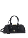 Pinko Small Hand Bag Escape Bag Baguette In Leather In Black