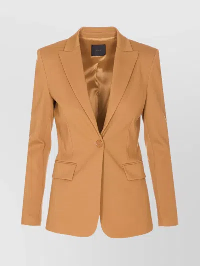 PINKO STRUCTURED BLAZER WITH LONG SLEEVES AND BACK VENT