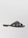 Pinko Structured Caged Sandals For Chic Look