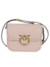 Pinko Structured Crossbody Bag With Decorative Clasp