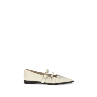 PINKO STUDDED BALLERINAS