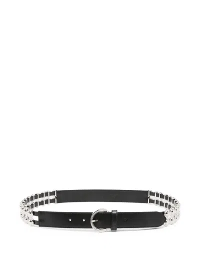 Pinko Studded Belt In Black