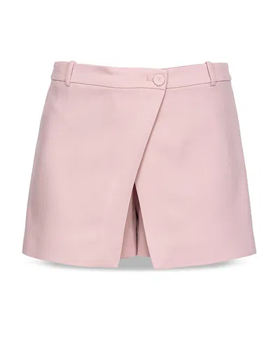 Pinko Stufa Shorts In Zephyr Pink