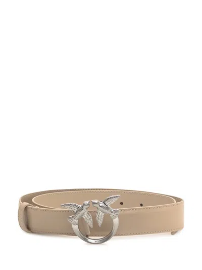 Pinko Stylish Belt - Perfect Accessory For Fall/winter 2025 In Beige Grigio