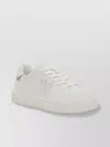 Pinko Chaussures De Tennis En Cuir Avec Semelle Plateforme