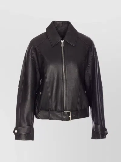 PINKO STYLISH GUANCIALE JACKET BELTED WAIST