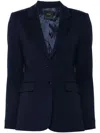 Pinko Ruota Blazer In Navy