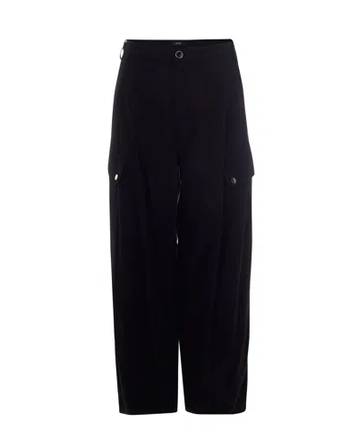 Pinko Stylish Trousers For Women In Black
