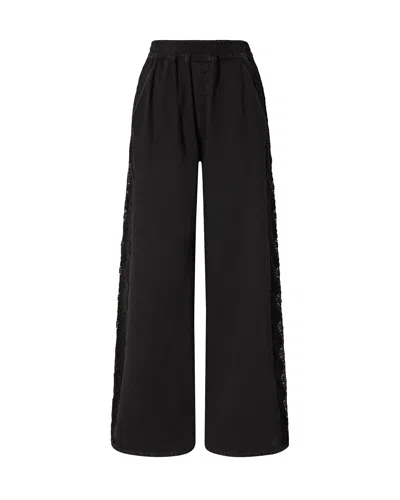 Pinko Stylish Trousers For Women In Black