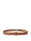Pinko Suede Belt With Loops