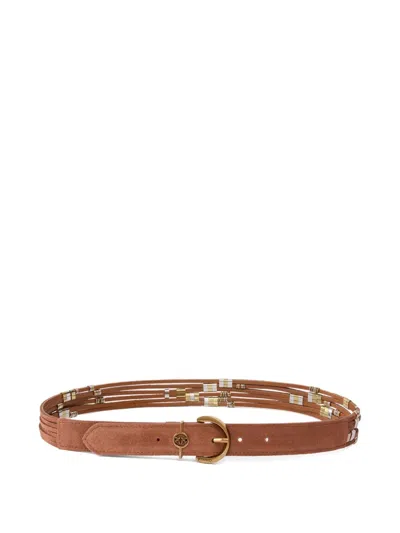 PINKO SUEDE BELT