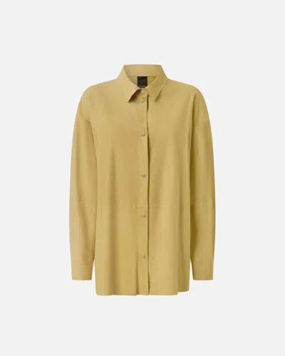PINKO VESTE CHEMISE EN DAIM