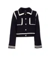 Pinko Cardigan With Contrasting Profiles